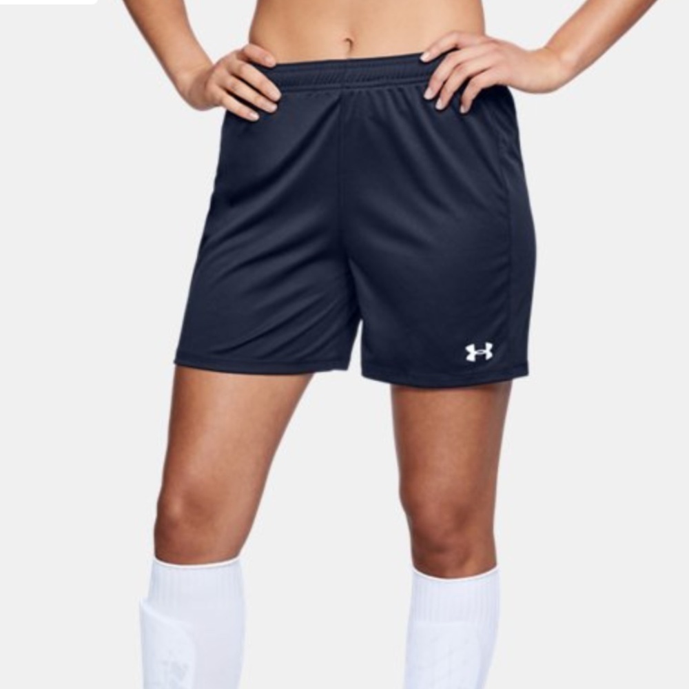 New Under Armour Women's Navy Blue Athletic Shorts